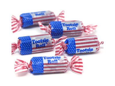 Tootsie Roll® Flag Midgees 30lb